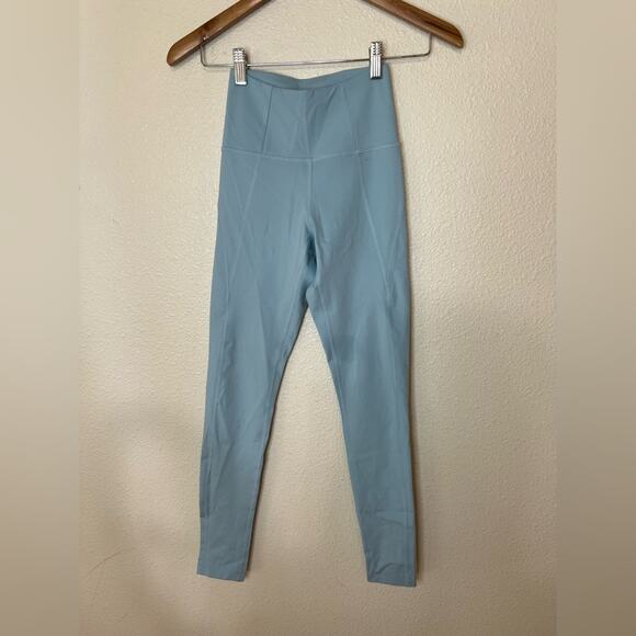Girlfriend Collective High-Rise Compressive Leggings light blue XXS - Picture 1 of 6